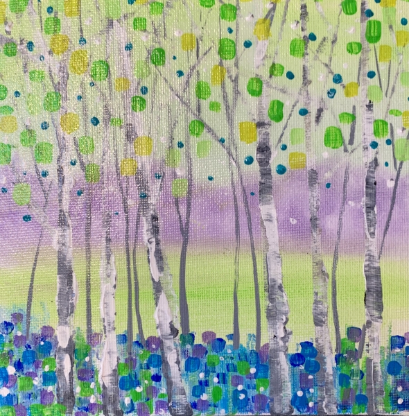 Spring Birches